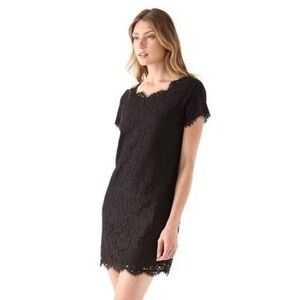 Joie Black Lace Susina Dress, Size Small